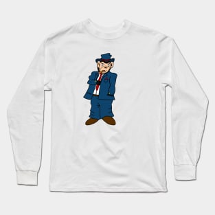 Monkey Mobster Long Sleeve T-Shirt